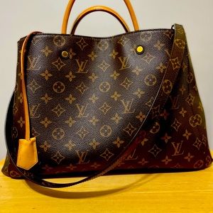 Authentic louisvuitton MONTAIGNE GM MNG bag